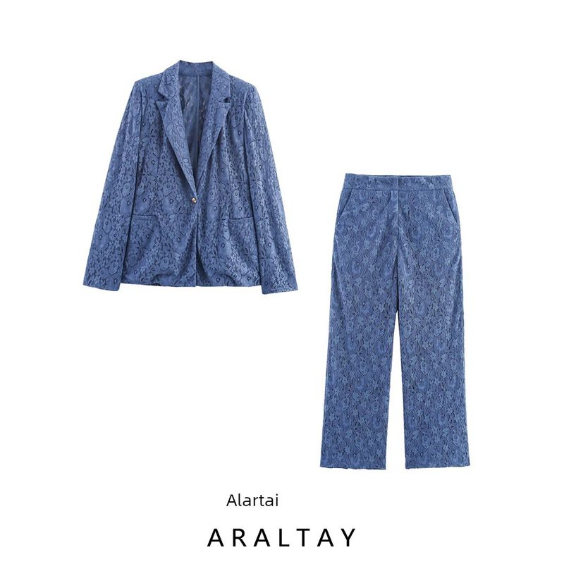 Araltay New Arrival Fashion Style Women's Clothing Fashion Lace Suit Outwear Pants 8366846 8385846