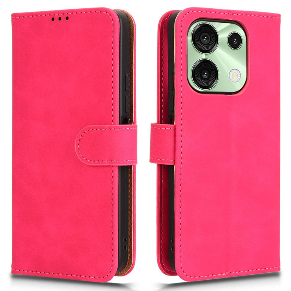 Dla Umidigi G9 5G Skórzane Etui Skóra w Dotyku Odporne na Upadki Portfel Klapka Pokrowiec na Telefon