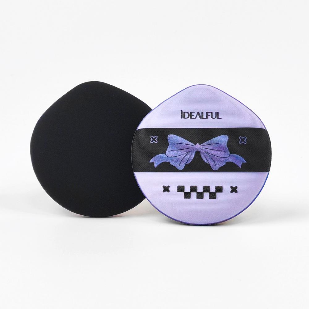 Absolutely Amazing Purple Rubycell Puff - Super Soft, Easy-to-Use Black Makeup Tool