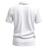Men's Summer Half-Button Lapel Solid Color Loose Breathable Casual Short Sleeve Shirt