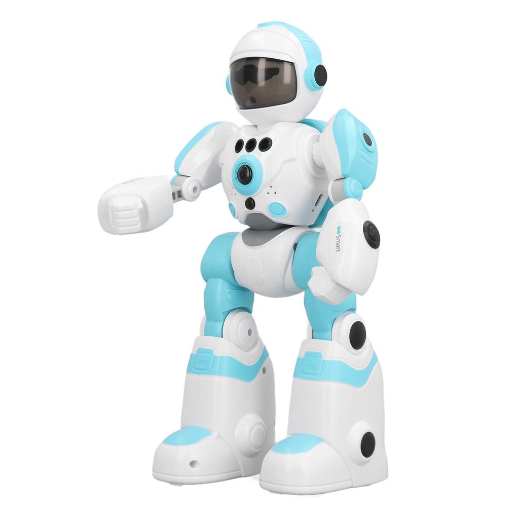 Children Remote Controlled Robot Toy with     Voice Changing Modes Colorful Light Intelligent Programmable Robot