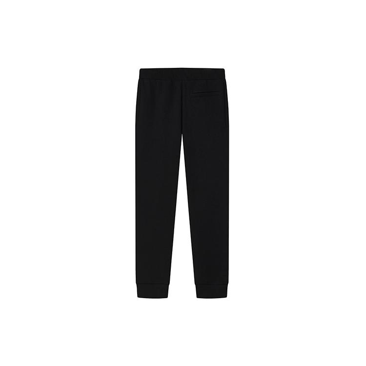 New FILA Knitted Sweatpants Men's Jet Black F11M038632GBK