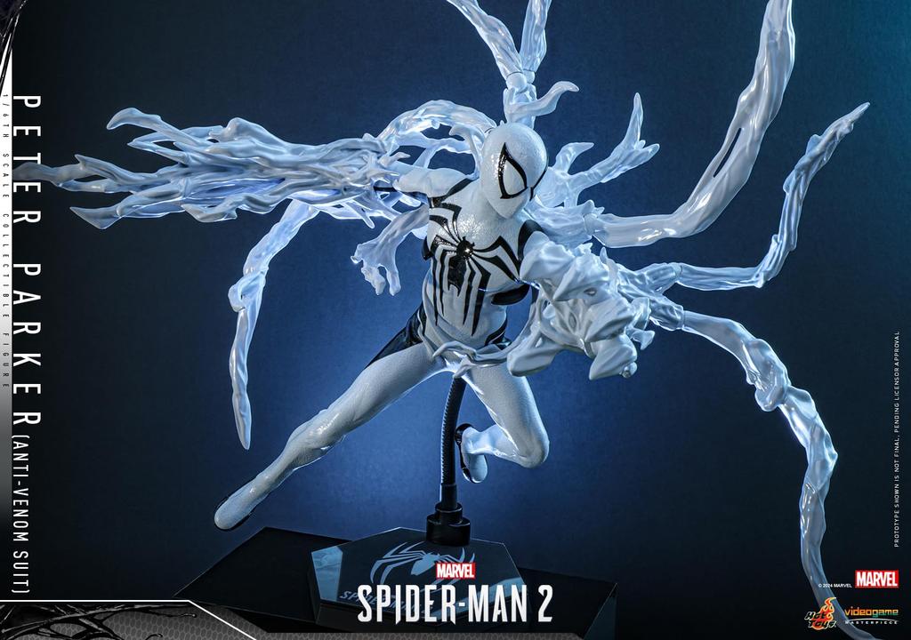 PARKER Scale Video Game Masterpiece Figure 2 Peter Parker Suit 1/6 Marvel's Spider-Man Spider-Man Anti-Venom