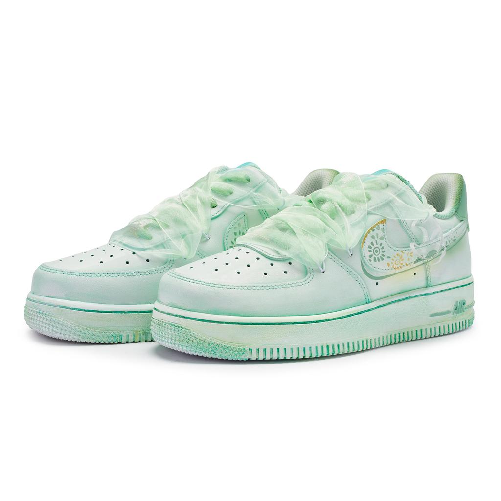 Nike Air Force 1 Low 811 Manufacturing Low top Skateboard Shoes GS Transparent Green DH2920-111(Team80-)