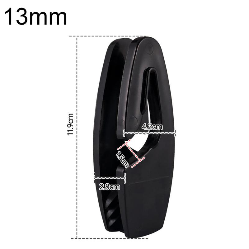 1pcs 13mm Boat Fender Clip Hook Anti-Collision Quick Adjustable Mudguard Hook With Cable Accessories