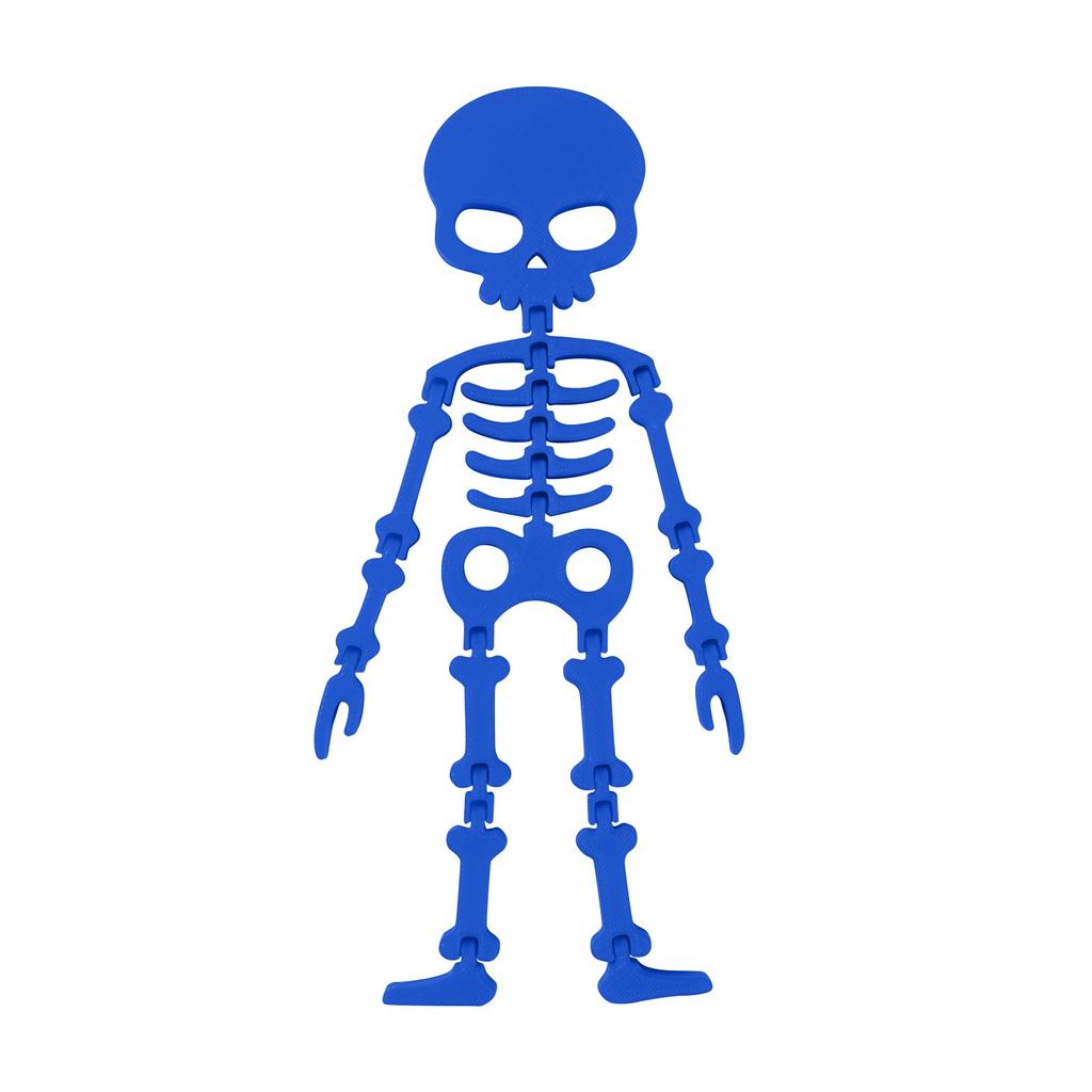 3D Printed Flexi Skeleton Halloween Super Invincible Abstract Creative Ornaments Decorative For Adult And Kids