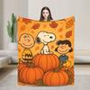 Snoopy Cartoon Dog Pilot Blankets Fleece All Season  Multi-function Lightweight Throw Blanket for Bed Office Bedding Throws