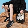 Men's shoes 2025 summer new men's outdoor travel convenient mountaineering sports shoes platform versatile breathable casual shoes