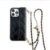 Crossbody Adjustable Lanyard Phone Case for IPhone 16 15 14 Plus 13 12 11 Pro Max Wallet Card Slot Holder Leather Cover