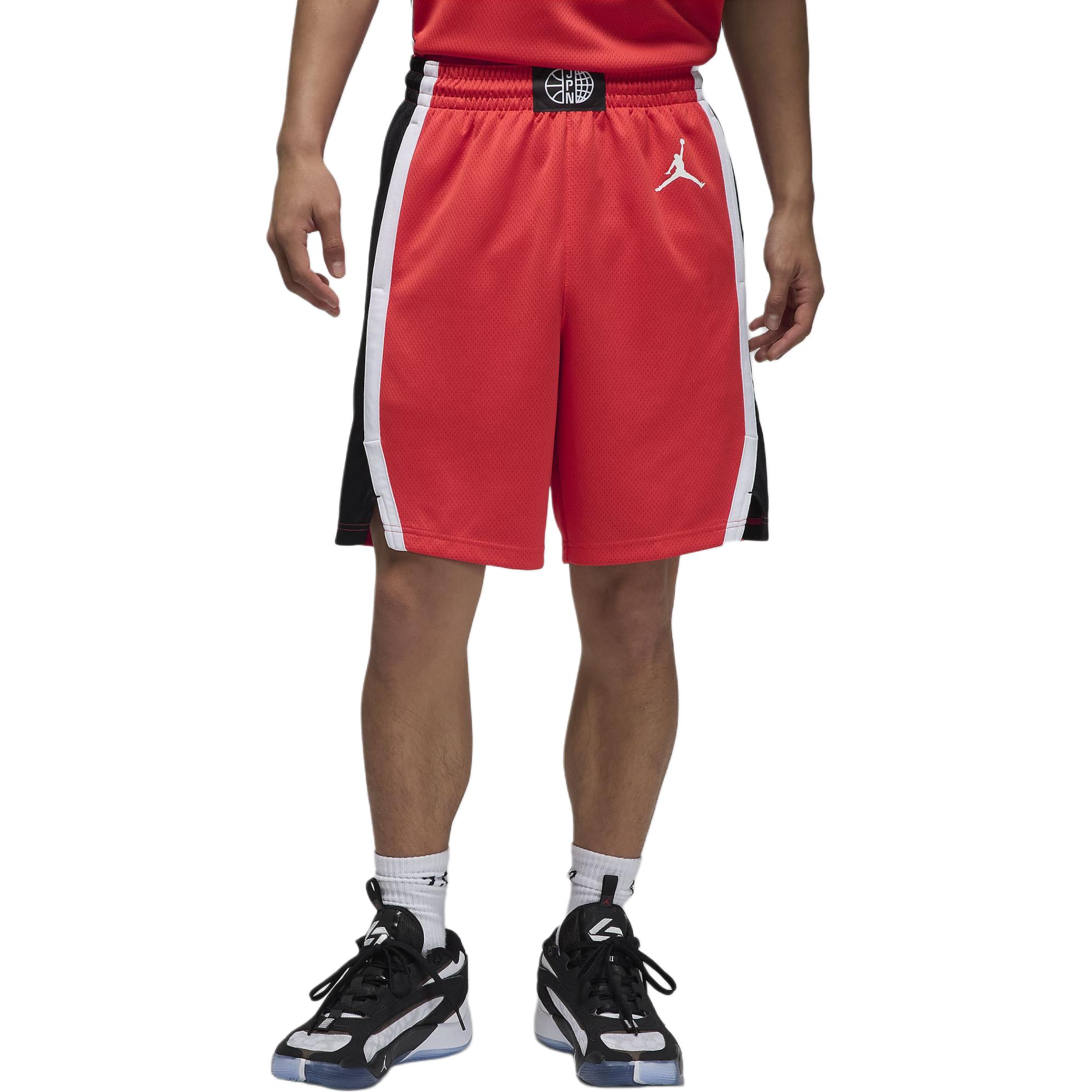 Nike Basketball Shorts Men s Chile Red/Black FQ0393-673 S