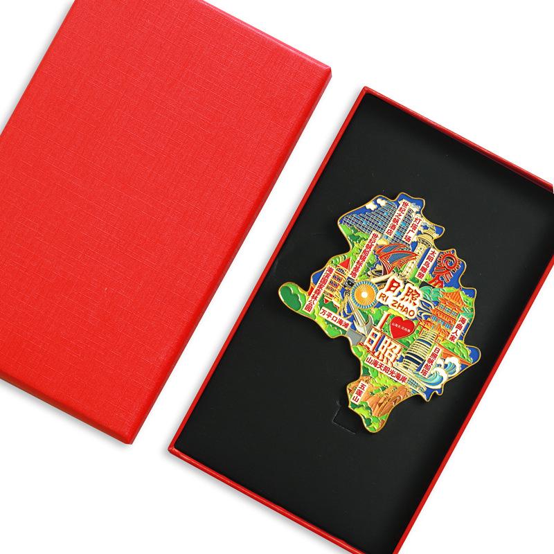 Binzhou Gelber Fluss Turm Magnet, Haifeng Pagode & Zhonghai Park. Kulturtourismus-Geschenk.