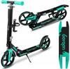 Bergen Downtown 200mm Foldable City Scooter Black-green