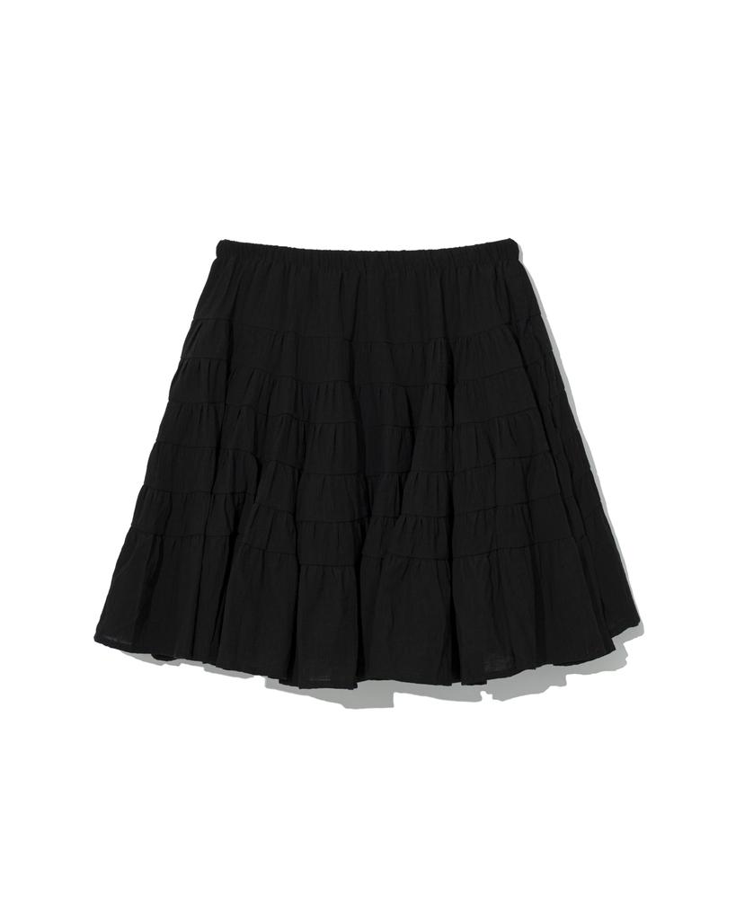 MOAA Airy Tiered Mini Skirt