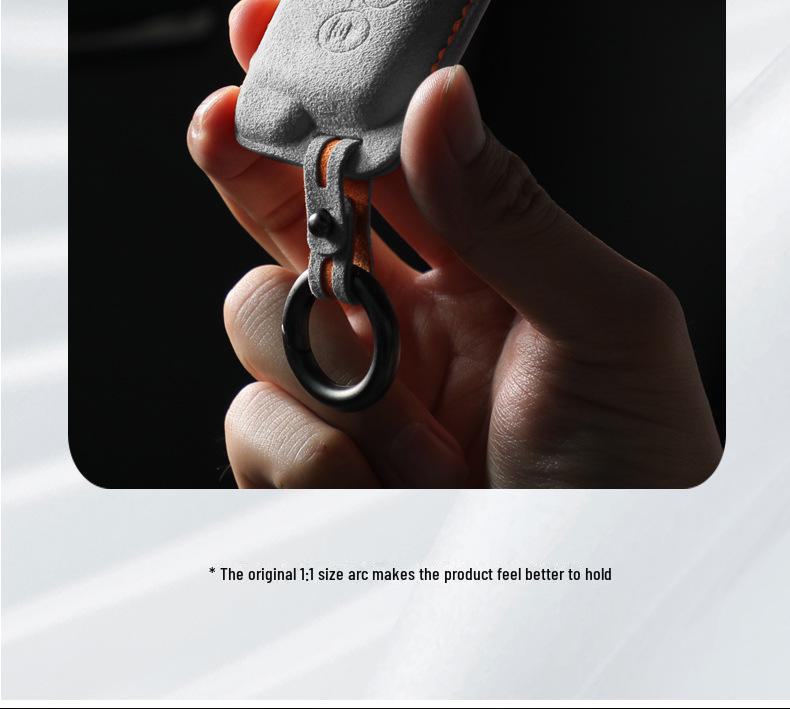 Lexus ES300H/ES350/RX270 Alcantara Wildleder 3D Schlüsseltasche