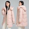 Damen Baumwollmantel Mittellang Winter Neu Koreanischer Stil Locker Große Größe Verdickter Puffer-Mantel Damen Baumwollmantel Mode-Mantel