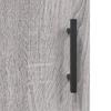 Highboard Grey Sonoma 69.5x31x115 cm Engineered Wood