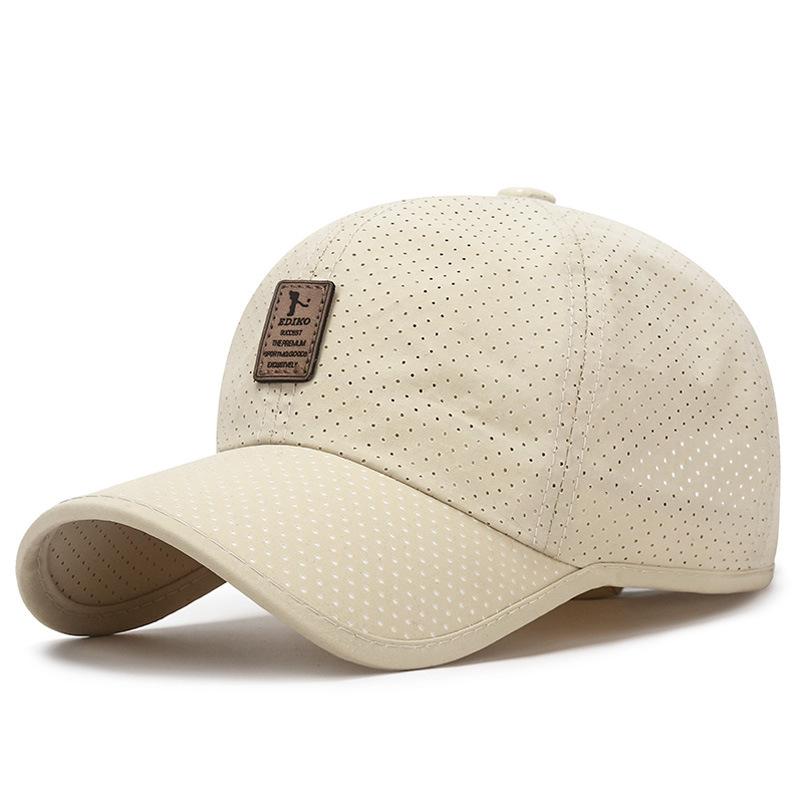 

Солнцезащитная бейсболка для мужчин, сетчатая быстросохнущая солнцезащитная шляпа, сезон: весна-лето, спортивная Панама на открытом воздухе, кепка с козырьком для рыбалки, шляпы с козырьком 55-60cm бежевый