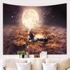 Magical Starry Sky Background Tapestry Mysterious Painting Wall Decoration Blanket Hanging Cloth Picnic Blankets Beach Towels