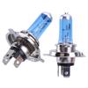 2025 New 2Pcs Car Truck Headlight Fog Lamp Bulb 12V H4 55W White LED Halogen Bulb Replacement Car Lighting Accessories
