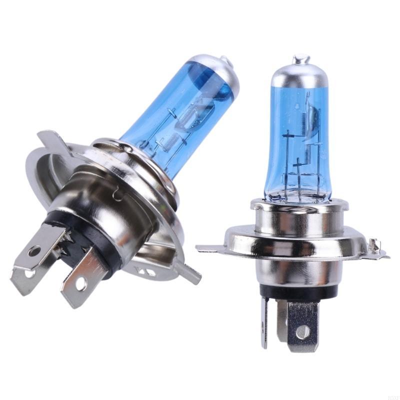 2025 Nou 2 Buc Far Auto Camion Lampă Ceață Bec 12V H4 55W Alb LED Halogen Bec Înlocuire Accesorii Iluminat Auto