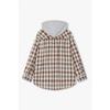 Studio Tomboy Hooded Check Shirt 9175421981arr