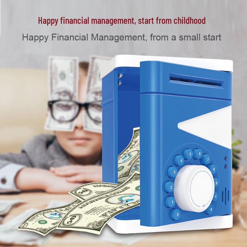 Cross-Border Creative Password-Protected Piggy Bank Toy for Kids