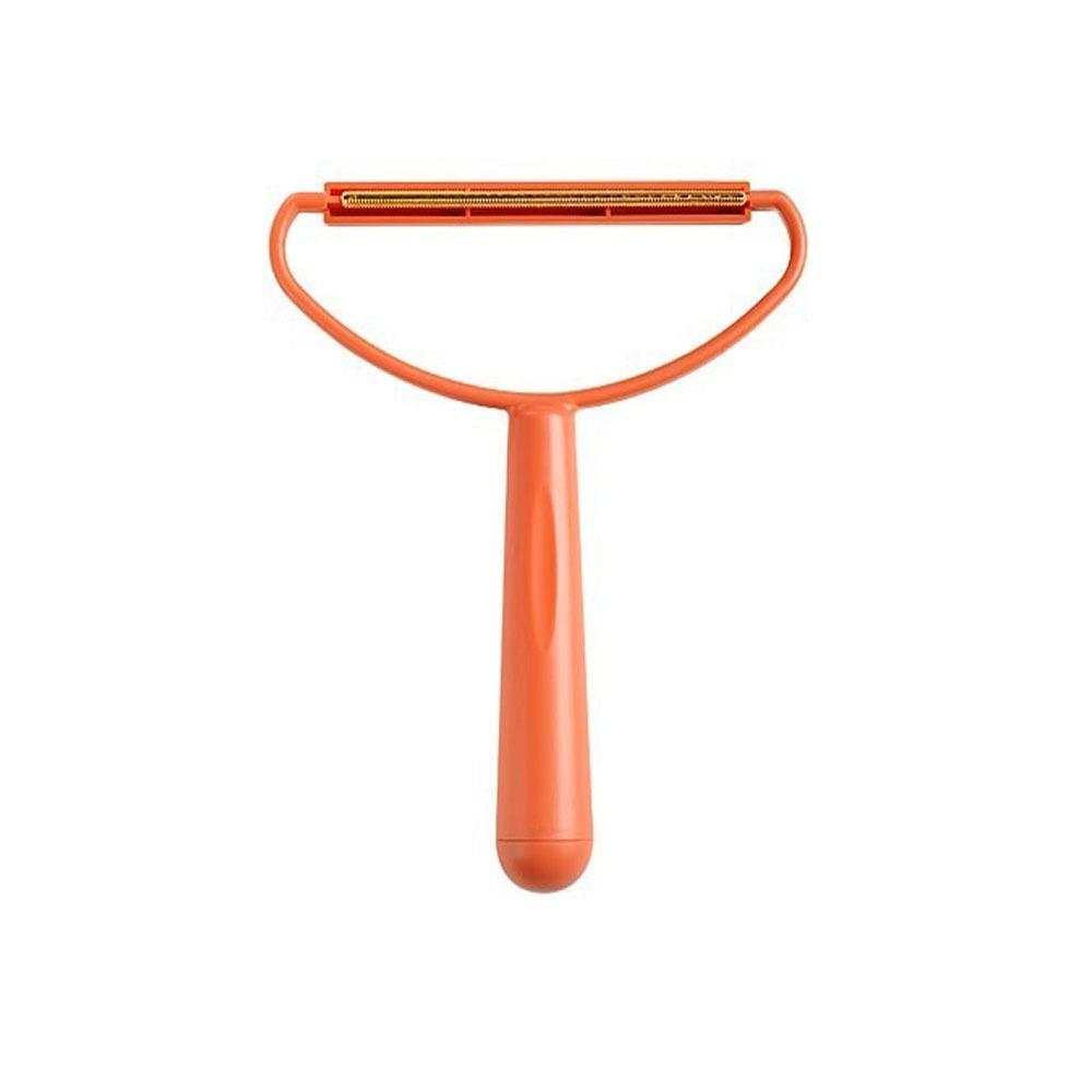 

Portable Lint Remover Double-Side Clothes Fuzz Fabric Shaver Carpet Wool Coat Clothes оранжевый