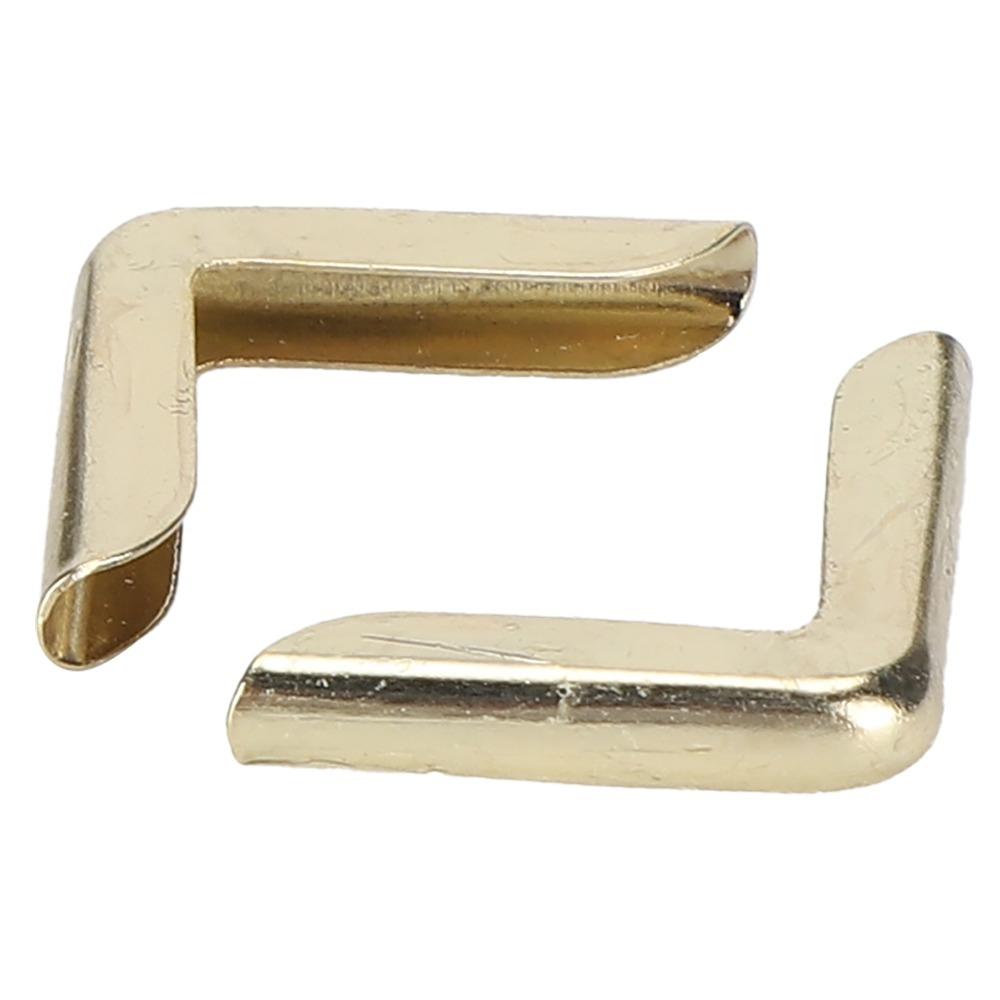 

100Pcs 14.5*14.5*2.3mm Corner Guard Gold Album Corner Protector Book Corner Protector Notebook