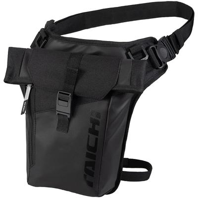 RS Taichi Motorcycle Waterproof Leg Bag Holster Bag Touring WP Leg Pouch RSB288 Unisex Adult BLACK