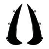2 Pieces Car Rear Bumper Canard Side Spoiler Guards for GLC-Class X254, AMG Line GLC260, GLC300 (2023) + Rear Spoiler Wing (Black)
