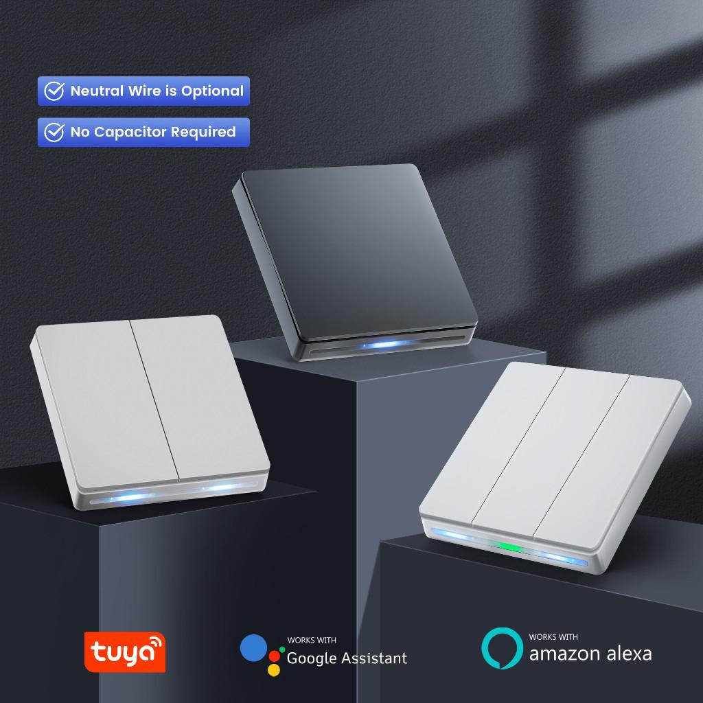 Household ZigBee Wall Switch Tuya Smart Button Light Switches Wireless Remote Control Switch Controller