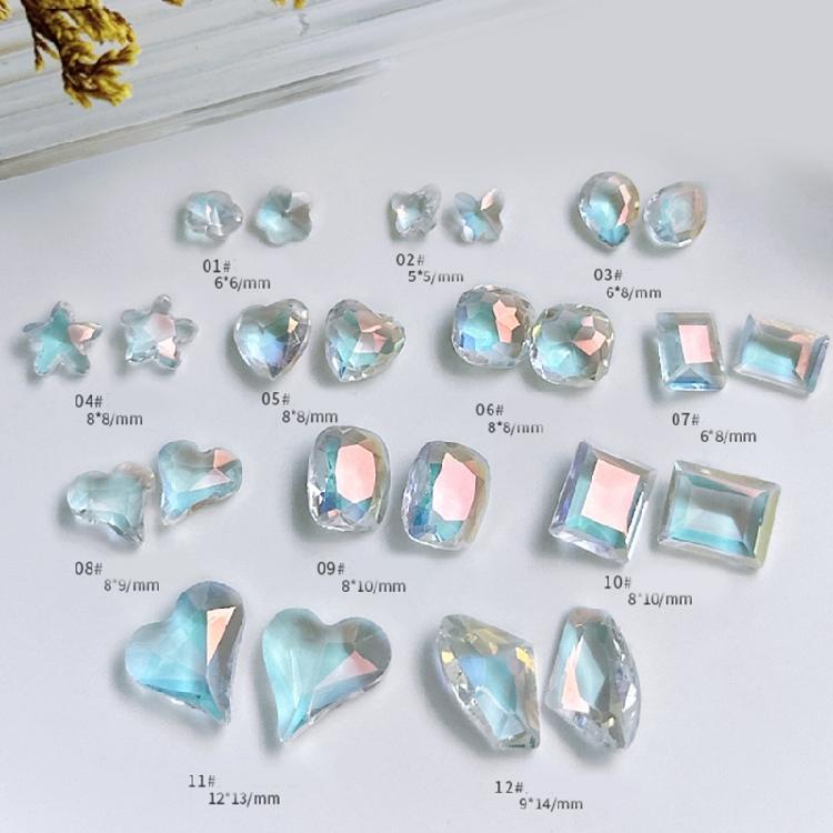 3D Nail Art Rhinestones Studs Luxury Nail Diamonds Nail Jewels Stones Nail Decor