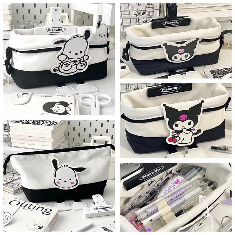 Grote Capaciteit Oxford Cartoon Pachagou En Kuroomi Etui Voor Studenten