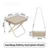 Outdoor foldable stool portable backpack stool with lightweight mini carry outdoor camping chair, fishing stool, picnic stool