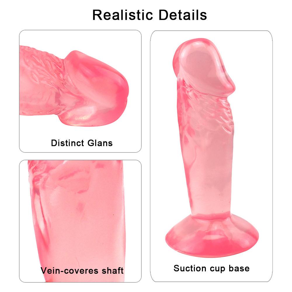 Realistic Mini Dildo with Powerful Suction Cup Sex Toys for Womans Anal Masturbators Vaginas G-spot Penis Sex Shop Sexy Toys