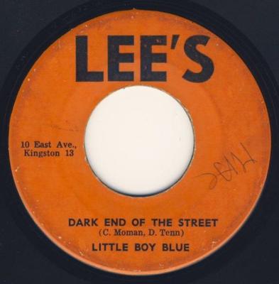 7-Zoll-Schallplatte LITTLE BOY BLUE - Dark End Of The Street / Since You KEINE Lee's 1969 Jamaika Reggae, Ska & Dub Gebraucht