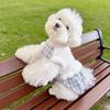 Lambswool Dog Clothes Thickened Teddy Pumpkin Skirt Pet Warmth Pullover Female Dog Winter Dress Dog Products