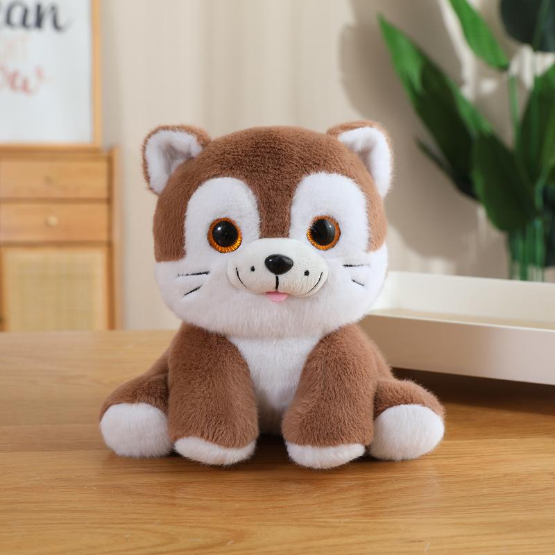 

Cute Cute Husky Fox Doll Plush Toy Little Lion Unicorn Doll Children Soothing Doll 26cm（0.2kg） львиный