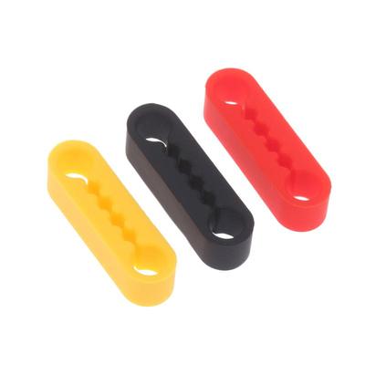 Couvercle en Silicone pour Serrure de Porte de Voiture Coussinets Amortisseurs Loquet de Serrure de Porte Housses de Protection Anti-Collision Couvercle Insonorisant en Silicone