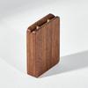 Portable Jewelry Organizers Jewelry Storage Box Wood Texture Jewelry Case Earring Organizer Suitable for Earring Jewelry