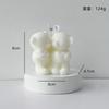 Handmade Bear Candles Couple Bear Soy Wax  Decorative Valentine's Day Gifts & Home Decor Scented Candle