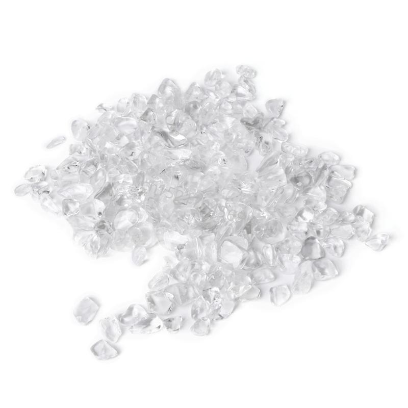 Natural Stone Fish Tanks Decorative Gravels Small Garden 0.2Lbs 6XDE