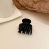 Milk Coffee Hair Clip Sweet Style Hair Clip High Ponytail Hair Clip Small Shark Clip Acrylic Hair Clip Fashion Hair Accessories