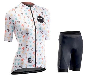 NW cycling suit short-sleeved suit road cycling suit women's summer slim-fitting cycling shorts perspiration breathable