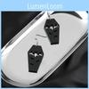 Bat Pendant Creative Earrings For Women In Fashionable White And Purple