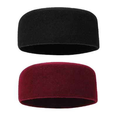 Muslims Middle Eastern Hat Breathable Wool Fabric Hat Comfortable Prayer Hat for Adult Women Men