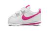 Cortez Basic SL Slip Resistant Cushioning Abrasion Resistant Low Top Running Shoes Pink White Infant And Toddler 904769-109