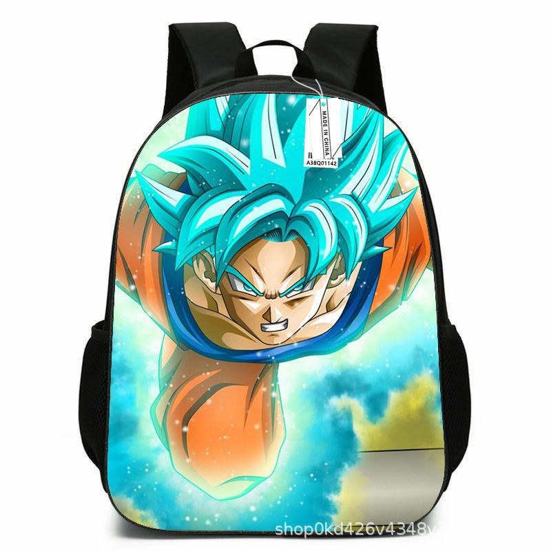 Dragon Ball 2 Backpack Animated Characters Children Elementary School Bag 1-3-6 Grade Computer Bag