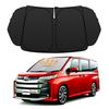 Latest BLUESEATEC Toyota New Voxy Noah 90 Series Windshield Sunshade VOXY NOAH 90 Model Sunshade for Windshield Design Light Blocking Heat Insulation
