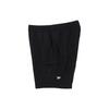 New Era SS24 Logo Elastic Waist Wide Leg Solid Color Casual Shorts Unisex Shorts Black 14179117
